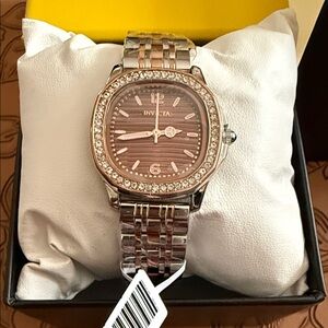 Invicta Wildflower Ember Women's Watch - 31mm, Rose Gold, Steel (69381) 🆕